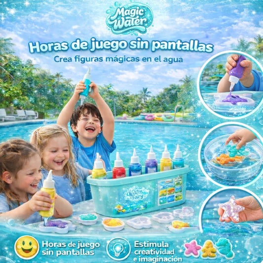 Fábrica De Squishies, Gel Mágico Para Figuras 3d En El Agua